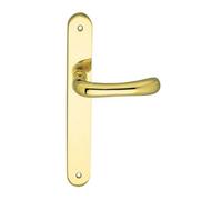 MOBILA - MANIGLIA IN OTTONE LUCIDO 226X38MM