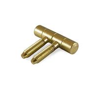 MOBILA Masidef Anuba Acciaio Ottonato Cerniera 2-Pezzi Set, 14 mm Diametro