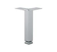 MOBILA Masidef Metallo Quadro Piedino con Flangia Triangolare, 25 mm Diametro