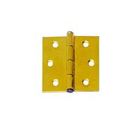 MOBILA Masidef Quadrate Ottone Cerniere 2-Pezzi, 40 mm x 40 mm Diametro