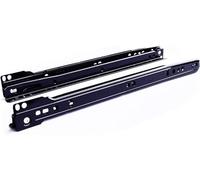 Mobila R00607 - Guide per cassetti a rulli, 500 mm., nero