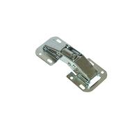 MOBILA RS00060 Cerniere per Cucina Mini Easy Invisibile, Senza Foro, con Molla per Fissaggio Esterno, in Metallo, 2 Pezzi, Nessuno, 2 unità