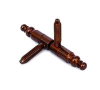 Cerniere per infissi "Anuba in stile" in ferro bronzato Ø 11 mm. 2 pz.