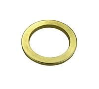 Mobila RS00148 - Rondelle alzaporta, in Ottone, Ø 10 mm, 12 Pezzi