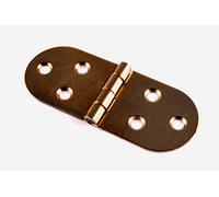 Mobila RS00306 Cerniere a Biscotto, in Ferro bronzato, 30 x 80 mm, 2 Pezzi, 2 unità