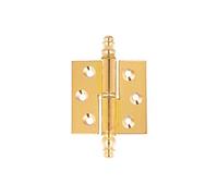 MOBILA RS00311 Cerniere a sfilare, Ottone Lucido, 40 x 50 mm, sinistre, 2 Pezzi