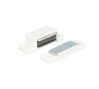 Mobila RS01050 - Chiusure magnetiche da applicare, bianche, forza 6 kg, 2 pezzi
