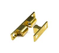 Mobila RS01102 Chiusura a Sfera, 11 x 60 mm, in Ottone Lucido, Marrone, 2 Pezzi