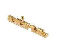 MOBILA RS01200 - Catenaccio a cannone, ottone lucido, 80 mm, con contropiastra