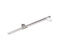 MOBILA RS01333 Asta snodata a Scatto, Ottone nichelato, 250 mm, Nessuno