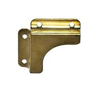 Mobila RS01588 Angoli per Fissaggio specchi, in Ferro ottonato, 4 Pezzi, Ottone, 4 unità