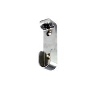 Mobila RS01769 - Supporti laterali per tubo ovale, zama cromata, 2 pezzi
