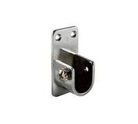 Mobila RS01778 - Supporti laterali per tubo ovale, zama cromata, 2 pezzi