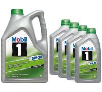 Mobile 1 Esp 5W-30 5L+1L=6L Olio Motore Porsche C30 Approvazione 6 Litro