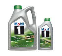 Mobile 1 Esp x2 0W-20 5L+1L+1L+1L + 1L=9L Olio Porsche C20 Approvazione