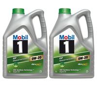 Mobile 1 Esp x2 0W-20 5L+5L=10L Olio Motore Porsche C20 Approvazione 10 Litro