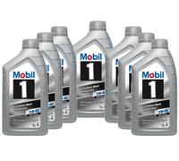 Mobile 1 FS X1 5W-50 1L+1L+1L+1L + 1L = 7 Litri Olio Motore Porsche A40
