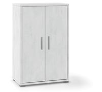 Mobile 2 Ante 71x110x41 cm Ossido Bianco
