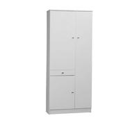 MOBILE 3 ANTE +1 CASSETTO 77X34X183 BIANCO LACC. 323TL
