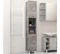 Mobile a Colonna Cemento Armadietto Salvaspazio Stretto Bagno Soggiorno Libreria