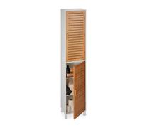 Mobile Alto Stretto Bagno Salvaspazio Mobiletto Colonna Armadietto 190x40x30 cm