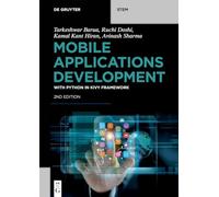 Mobile Applications Development: With Python in Kivy Framework