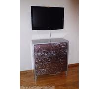 MOBILE ARMADIO Comò in Ferro Battuto . Realizzazioni Personalizzate . 851