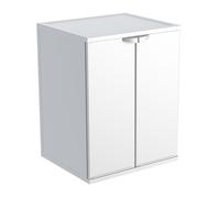 Mongardi Coprilavatrice Plastica con Ante cm 68,5x64,5x88h - MON7827C98