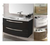Mobile arredo bagno 74 o 100 lavabo cristallo ceramica mineralmarmo 5 colori |82