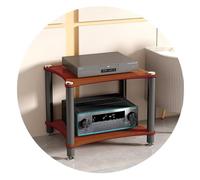 Mobile audio in MDF, con 4 ripiani per giradischi e Home Theater, per sale conferenze, supporto HIFI