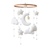 Mobile Baby - Stella Luna Baby Mobile per lettino, culla mobile per bambini, decorazione per la cameretta dei bambini, regalo per bambini e bambine