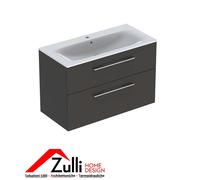 MOBILE BAGNO 2 CASSETTI CON LAVABO GEBERIT SELNOVA SQUARE 100 LAVAGNA LACCATO S