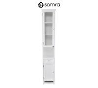 Mobile bagno a colonna in legno vetrinetta mod.Vittoria