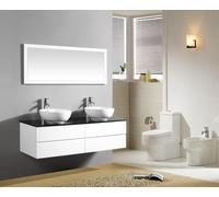 MOBILE BAGNO ARREDO BAGNO PENSILE COMPLETO RUBINETTERIA INCLUSA