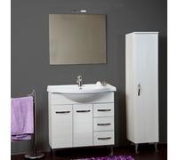 COLONNA 'CLAUDIA' 1A CM.33X33X160H B.CO PORT.