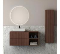 Mobile bagno composizione completa modello Butterfly 02 con specchio