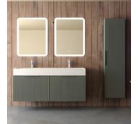 Mobile bagno composizione completa modello Elizabeth cm 120 con specchi