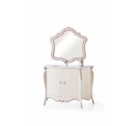 MOBILE BAGNO CON LAVABO LEGNO MASSELLO BOMBATO VARI COLORI