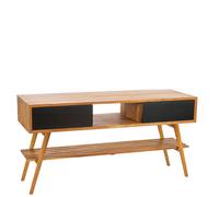 Mobile bagno consolle Feel Good 150 gambe in legno di teak e cassetti colorati