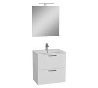 MOBILE BAGNO 'MIA' base cm. 57,5 x 37,8 x 59,6 - bianco lucido