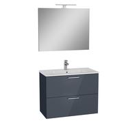 MOBILE BAGNO MIA base cm. 77,5 x 37,8 x 59,6 - antracite