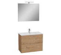 MOBILE BAGNO 'MIA' base cm. 77,5 x 37,8 x 59,6 - golden oak