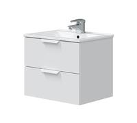 MOBILE BAGNO SOSPESO ONE (DA MONTARE) cm 50 x 60 x 45 Bianco Lucido