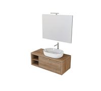 MOBILE BAGNO "TINTORETTO" ROVERE, 110 CM