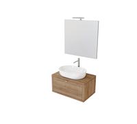 MOBILE BAGNO "TINTORETTO" ROVERE 80 CM