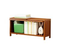 Mobile bar da caffè di grande capacità, credenza in legno, mobiletto portaoggetti con ante a ribalta e maniglie in plastica, adatto for soggiorno(60x32x40cm)