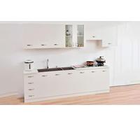 Mobile Base per Cucina Componibile Minimal Colore Bianco con 2 Ante 2 Scomparti