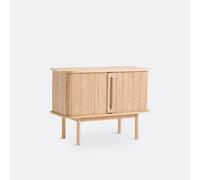 Mobile basso 2 ante scorrevoli, Wapong Beige TU
