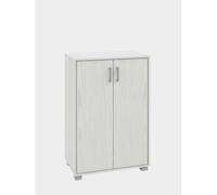 504936 Q.TA' 1 MOBILE BASSO 2A MULTIUSO 60X35X90 CM BIANCO FRASS