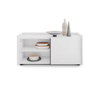 Mobile Basso Romina (93,6x36x44 cm), 1 Anta, Bianco Frassino